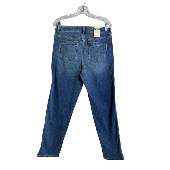 NWT Vince Camuto Womens Piped Trim Straight Leg Jeans sz 30 - Picture 7 of 7
